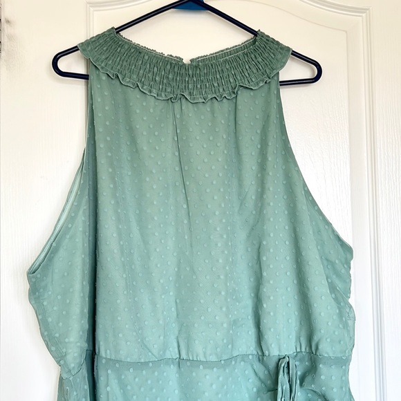 SHEIN - Mint Green Halter Dress - Picture 8 of 12